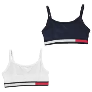 Tommy Hilfiger Flag Band Bra - White