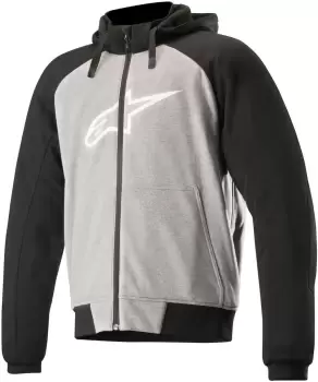 Alpinestars Chrome Sport Motorcycle Hoodie, grey, Size XL, grey, Size XL