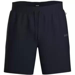 Boss Waffle Shorts 10242355 01 - Blue