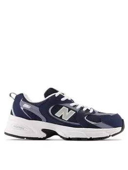 New Balance Junior 530, Navy/White, Size 4 Older