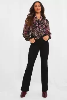 Smart Standout Floral Blouse