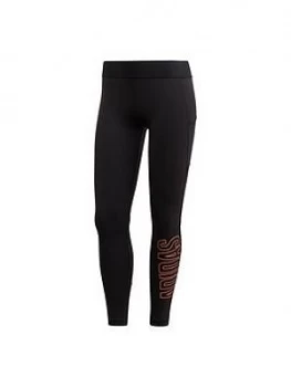 adidas Alpha Skin 7/8 Leggings - Black Size M Women