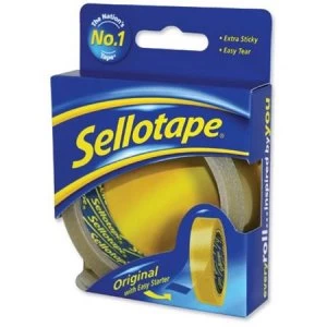 Sellotape Golden Tape Retail 24mm x 50m Pack of 6