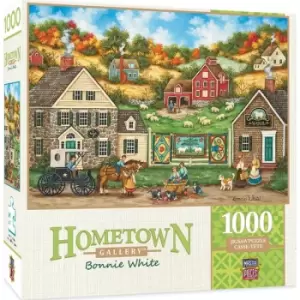 Masterpieces Puzzle Hometown Gallery Great Balls of Yarn Puzzle 1000 piece jigsaw puzzle