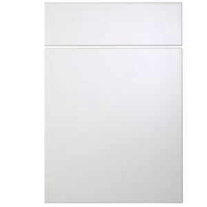 Cooke Lewis Raffello High Gloss White Drawerline door drawer front W500mm Pack of 1