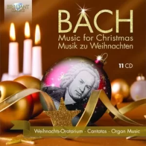 Bach Music for Christmas by Johann Sebastian Bach CD Album