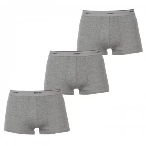 DKNY 3 Pack No Show Trunks - Grey