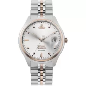 Vivienne Westwood Camberwell Quartz Silver Dial Stainless Steel Bracelet Ladies Watch VV261SLSR