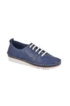 Flexi Softie Leather Trainers