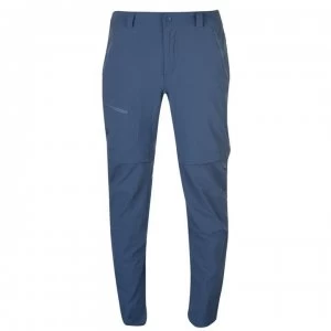 Millet Trekker Zip Off Walking Trousers Mens - Teal Blue