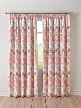 Wendy Tait Blossom Blackout 3-Inch Pleated Curtains