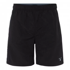 Gant Long Cut Swm Shorts - Black