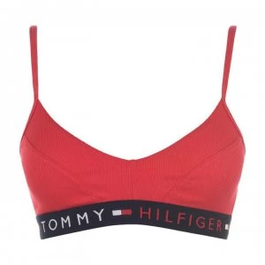 Tommy Bodywear Tommy Organic Stretch Cotton Bralette - Tango Red