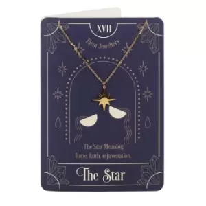 The Star Tarot Necklace Card)