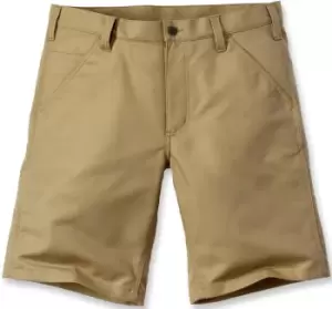 Carhartt Rugged Stretch Canvas Shorts, beige, Size 42, beige, Size 42