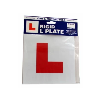 L Plate - Rigid - Single - RLP - Castle Promotions