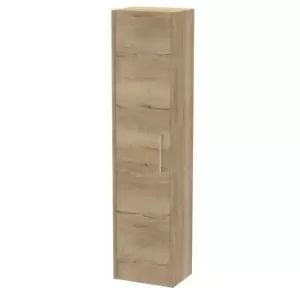 Hudson Reed Juno Wall Hung 350mm Tall Unit - Autumn Oak