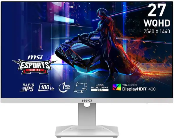 MSI MAG 27" 274QRFW Quad HD IPS Gaming LCD Monitor