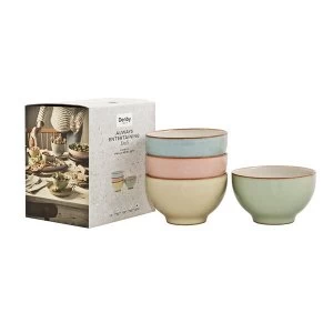 Denby Always Entertaining Deli 4 Piece Small Bowl Set