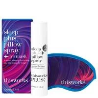 this works Sleep Plus Pillow Spray + Eye Mask