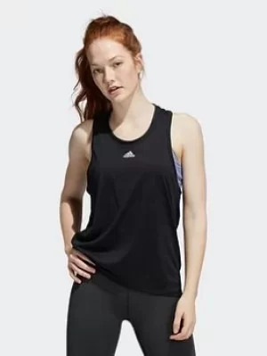 adidas Training 3-stripes Aeroready Tank Top, Black, Size 2Xs, Women