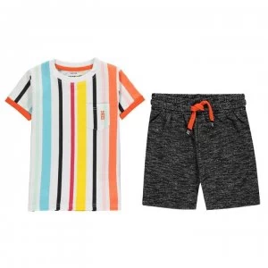 SoulCal Short Set Infant Boys - Summer Stripe