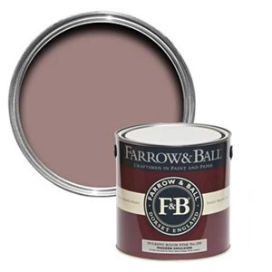 Farrow & Ball Modern Sulking room pink No. 295 Matt Emulsion Paint 2.5L