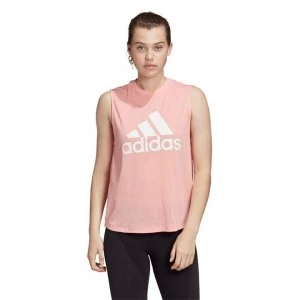 adidas Womens Essentials Must Haves Tank Top - Glory Pink/Wht