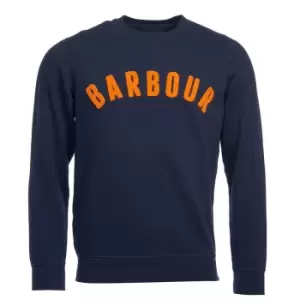 Barbour Mens Prep Logo Sweatshirt Navy XXL