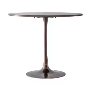 Crossland Grove Kilkenny Round Dining Table Bronze 910X910X760mm