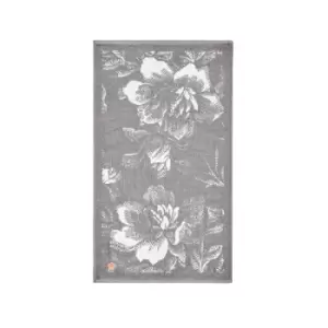 Ted Baker Glitch Floral Bath Mat, Silver