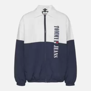 Tommy Jeans Womens Padded Archive Jacket - White/Multi - L