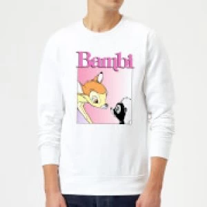 Disney Bambi Nice To Meet You Sweatshirt - White - XL