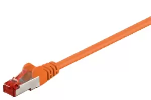 Goobay CAT 6 Patch Cable S/FTP (PiMF), orange, 2m