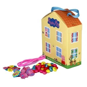 Peppa Pig House Make Your Own Jewellery Set