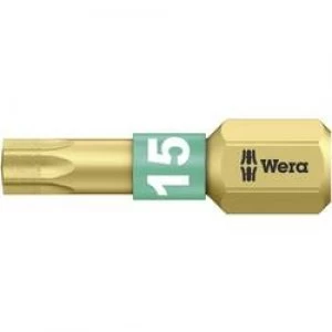 Torx bit T 15 Wera 8671 BDC TX15X25 Tool steel al