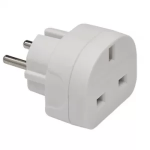 Draper UK to European Travel Adaptor