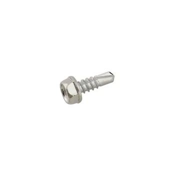 CONNECT Self Drilling Screw Hex Head - No. 12 x 1.1/2in. - Pack of 100 - 31507