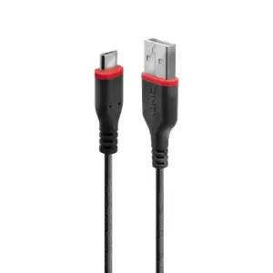 Lindy 3m Reinforced USB Type A to Micro-B Cable