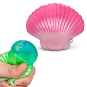 Mermaid Squeeze & Reveal Shell (1 Colour At Random)