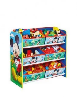 Mickey Mouse Kids Toy Storage Unit, One Colour