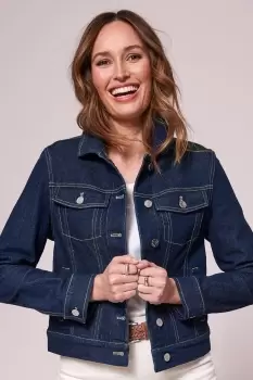 Essential Stretch Denim Jacket