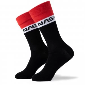 NASA Block Panel Sports Socks