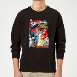 Justice League Who Is The Fastest Man Alive Cover Sweatshirt - Black - 5XL