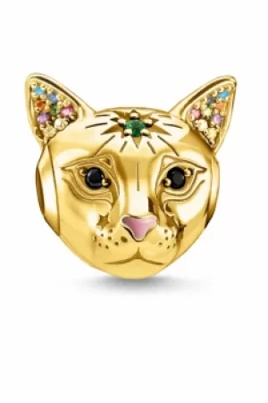 Thomas Sabo Jewellery Gold Cat Bead K0327-471-7