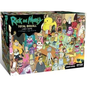 Total Rickall Rick and Morty Cooperative Card Game