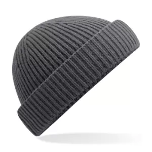 Beechfield Unisex Adult Recycled Harbour Beanie (One Size) (Graphite Grey)