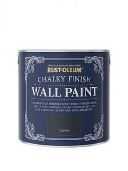 Rust-Oleum Rust-Oleum Chalky Wall Paint Graphite 2.5L