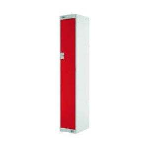 One Compartment Express Standard Locker D450mm Red Door MC00153