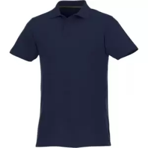 Elevate Mens Helios Short Sleeve Polo Shirt (L) (Navy)